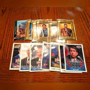 Famous People 13 Trading Cards Lot 🔥 Famous People Collection
